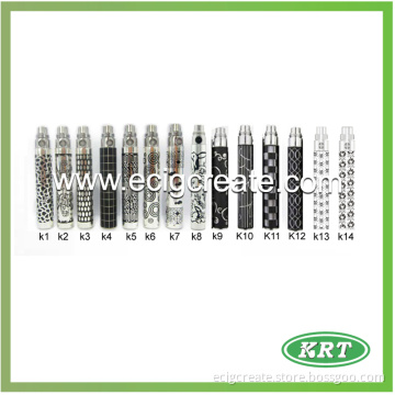 Embossed E-Cigarette EGO Series EGO-K Battery